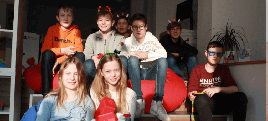 Während des Projekts drehen die Kinder ihren eigenen Stopptrickfilm