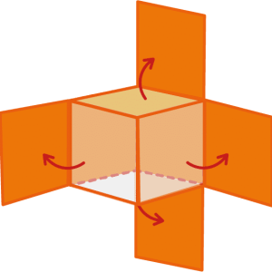 TinkerSchool - Unterrichtsmaterial - Körpernetze